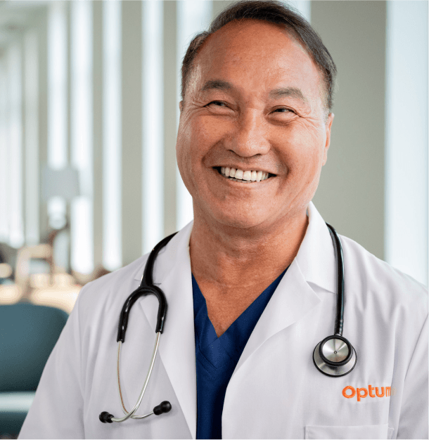 Smiling Doctor at Optum Washington
