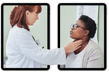 A healthcare provider in a white coat at Optum WA