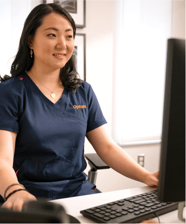 Optum WA healthcare professional providing virtual care and telehealth services