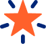 Orange star icon