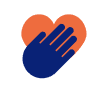 Hand over heart Icon